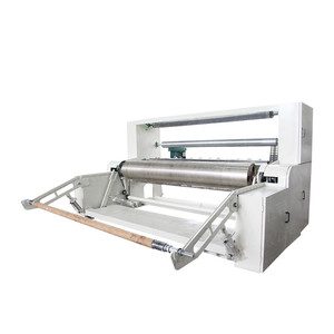 Non-woven cloth edge cutting and winding machine